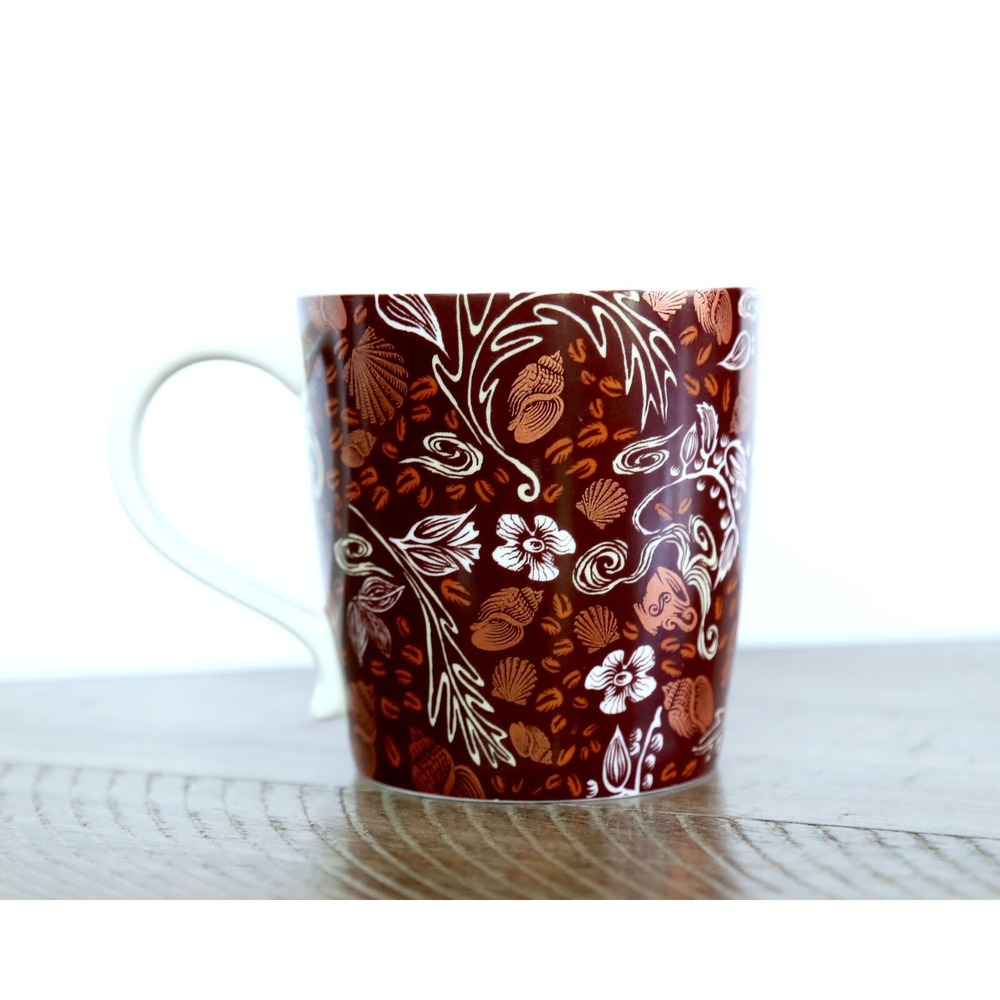 Starbucks‎ Mermaid Split Tail Brown & Copper 2008 Anniversary Blend Coffee Mug